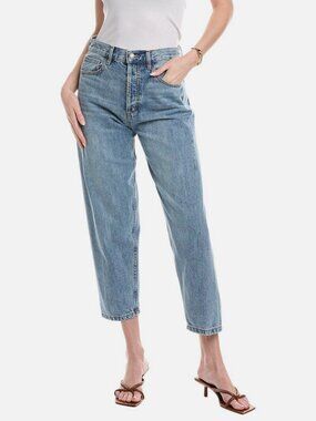 Favorite Daughter Women's Blue Nikki Venice Barrel Jean Size 25